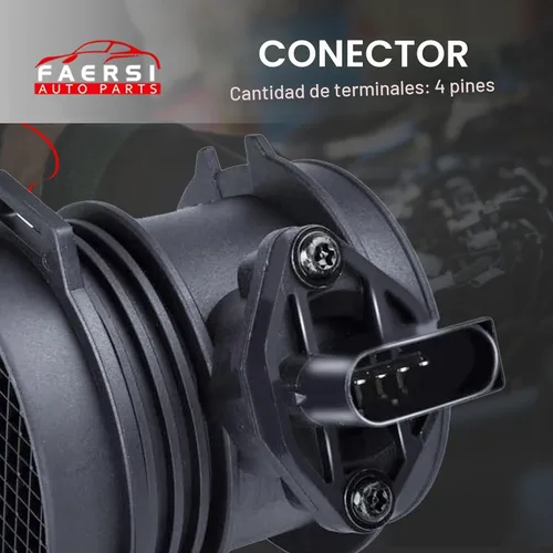 Vista 7 de FAERSI Sensor de flujo de aire masivo 0280217515 Reemplazo para Mercedes C240 /C280/C320/E320/CLK320, 1998-2000 C280 2.8L, 2004-2005 C320 3.2L