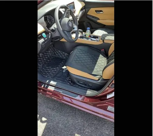 Vista 2 de Alfombrillas de cuero de lujo personalizadas para todo tipo de clima, para el 99 % de los sedán, SUV, automóvil deportivo, para hombres y mujeres