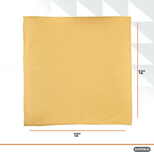 Vista 2 de Superio Paño de limpieza de microfibra para automóviles, trapos de limpieza de cocina para limpieza de limpieza, toallas de microfibra absorbentes