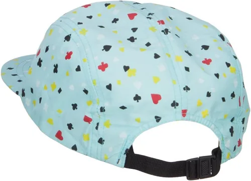 Vista 2 de Jeanne Simmons Gorra con estampado de tarjetas de 5 paneles para hombre