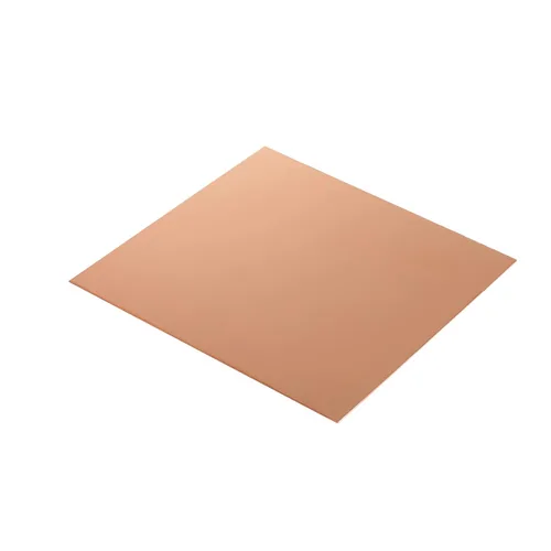 Vista 4 de 2 paneles de chapa de cobre puro de 6 x 6 pulgadas, calibre 18 para proyectos de bricolaje de suministro de metales de la industria, experimentos