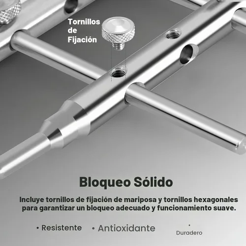 Vista 5 de NEEWER Llave de anillo de lente de acero inoxidable, herramienta profesional de doble cara curva con puntas planas/puntiagudas para quitar lentes