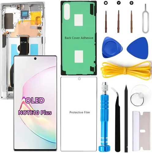 Vista 7 de Reemplazo de pantalla OLED para Samsung Galaxy NOTE10 Plus 5G para Samsung NOTE10PLUS SM-N975U SM-N976U pantalla LCD, digitalizador, montaje táctil