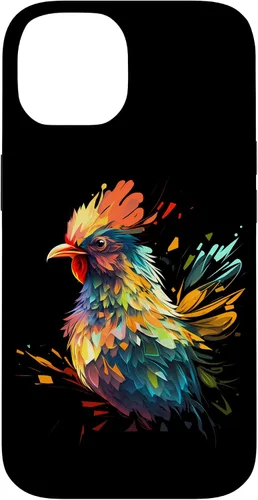 Vista 4 de Funda gráfica de animales de granja divertidos para iPhone 16
