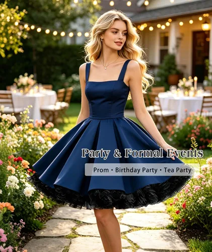 Vista 4 de Falda de Enagua de Gasa con Cintura Elástica para Mujer, Falda de Tul Tutú Esponjosa de Princesa para Ballet y Danza, Enaguas Falda Interior Negro1