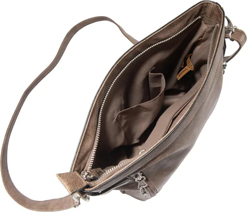 Vista 10 de Browning Women's Concealed Carry Catrina Purse, Premium Holstered Handbag With Safety Locking Option Marrón desteñido