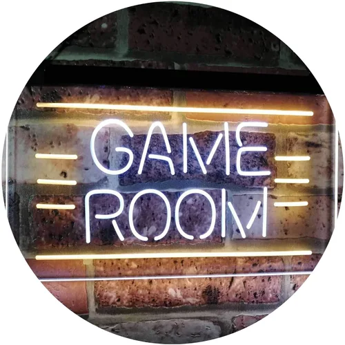 Vista 16 de ADVPRO Game Room Man Cave Bar Display Dual Color LED Neon Sign Azul y Rojo 12 "x 8.5" st6s32-i2338-br azul y Red