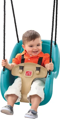 Vista 5 de XDP Recreation Free N' Swing - Juego de columpios, gris, 91 pulgadas de profundidad x 168 pulgadas de ancho x 74 pulgadas de alto y asiento