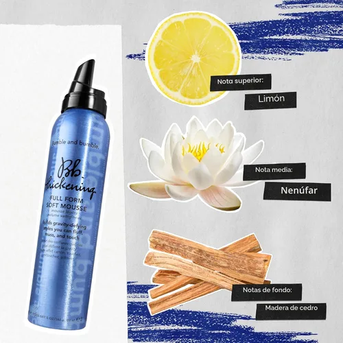 Vista 8 de Bumble and bumble. Thickening Full Form Soft Hair Mousse Volumizing Hair Mousse Adds Heat Protection and Soft Hold Anti Frizz For Fine to