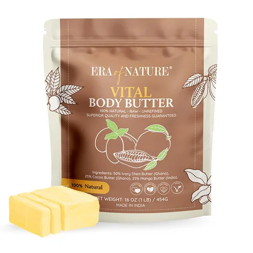 Vista 12 de Era of Nature Manteca de Cacao Cruda – 100% Pura y Sin Refinar, Cacao Prensado en Frío – Para Cuidado de la Piel y del Cabello DIY – Hidratación