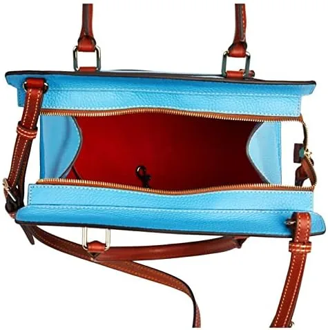 Vista 2 de Dooney & Bourke Blair Pebble - Bolso de piel de geranio