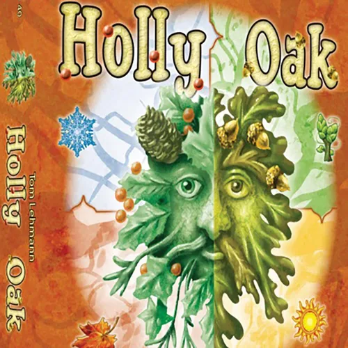 Vista 2 de Rio Grande Games Holly Oak - Juego de cartas de estrategia, toma de trucos, tema de temporada, 3-5 jugadores, a partir de 14 años