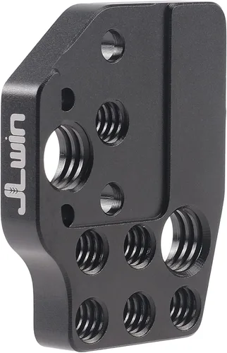 Vista 3 de Fotga Placa de montaje de extensión para DJI Ronin S SC RS 2 RS 3 Pro Mini RSC 2 RS4 y RS4 Pro Mini estabilizador de cardán 1/4 "-20 3/8"-16 1 pieza