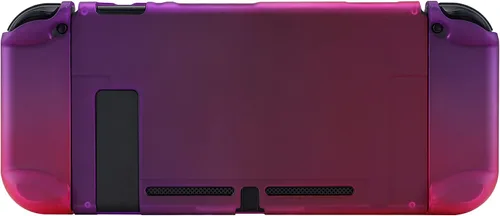 Vista 6 de eXtremeRate PlayVital - Cubierta trasera para consola Nintendo Switch, protector de control de mano rígido para Joycon, funda protectora acoplable