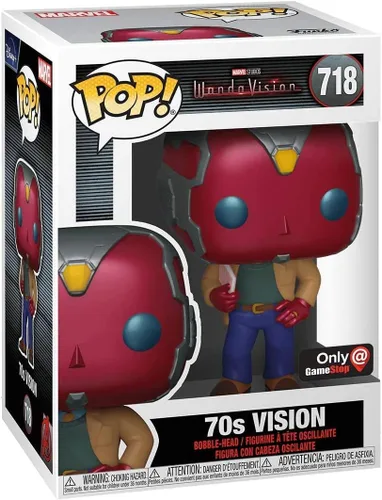 Vista 2 de ¡Funko Pop! Figura exclusiva de Marvel Wandavision de los años 70