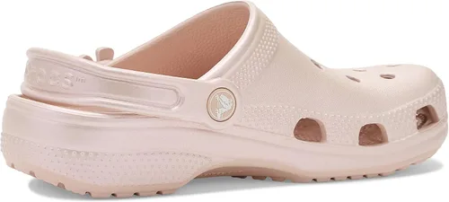 Vista 3 de Crocs Zuecos clásicos unisex para niños con brillo de perlas (niño grande)
