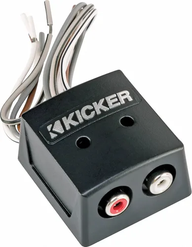 Vista 2 de KICKER Interconexión serie K 46KISLOC, convertidor de altavoz a RCA con salida de línea