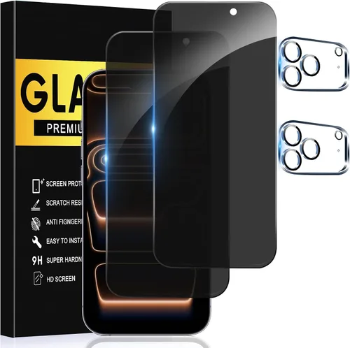 Vista 9 de Paquete de 2 protectores de pantalla de privacidad para iPhone 11 2 Pantalla de privacidad