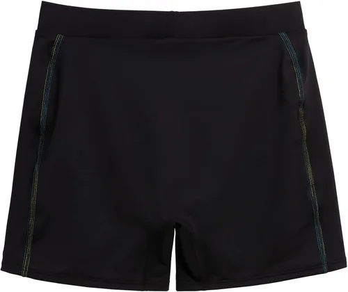 Vista 2 de TomboyX Pantalones cortos de natación de 4.5 pulgadas, traje de baño deportivo inferior de tiro medio, protección solar UPF 50, tamaño incluido