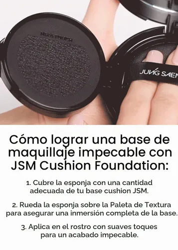 Vista 7 de Cojín para base de maquillaje (redondo, 10 piezas)