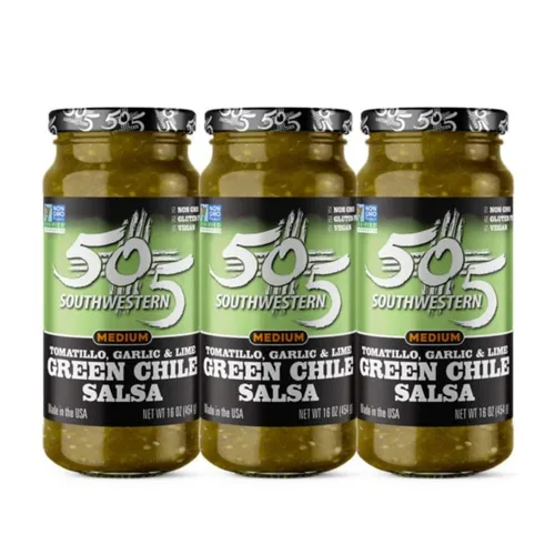 Vista 9 de Frasco de salsa 505 Southwestern de 16 oz. (3unidades). Selecciona el sabor.a continuación.