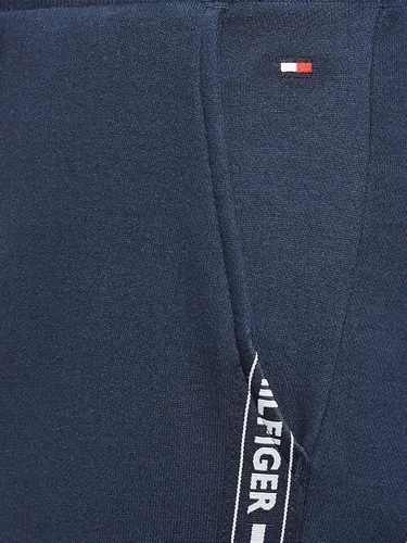 Vista 7 de Tommy Hilfiger Mens Logo Tape Trim Joggers Navy