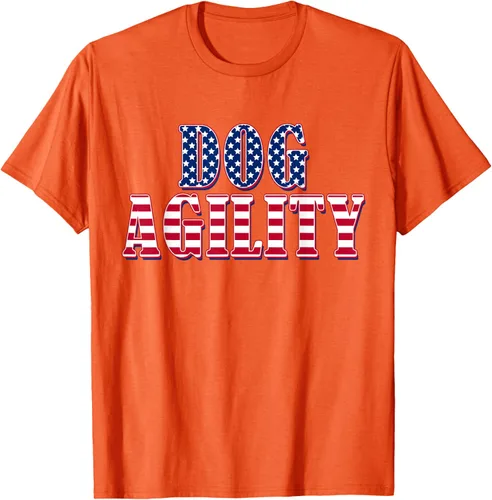 Vista 50 de Dog Agility American Flag - Camiseta de agilidad para perros, Negro