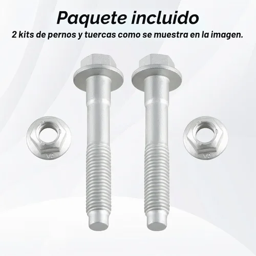 Vista 7 de Par de pernos y tuercas de montaje de amortiguador delantero o trasero M14 Compatible con Dodge Ram1500,Ram2500,Ram3500,Ram4500,Ram5500