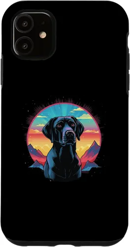 Vista 6 de Funda para iPhone 12 mini con diseño de Labrador Labrador Retriever Cachorro Perro Mamá Animal Case