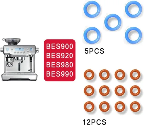 Vista 3 de Juego de 17 piezas de juntas tóricas para máquinas Breville Espresso BES900 BES920 BES980 BES990
