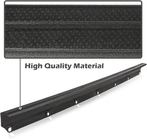 Vista 8 de PIT66 Tapa de moldura del portón trasero, protector de moldura del alerón de la tapa del portón trasero compatible con Toyota Tacoma 2005-2015,