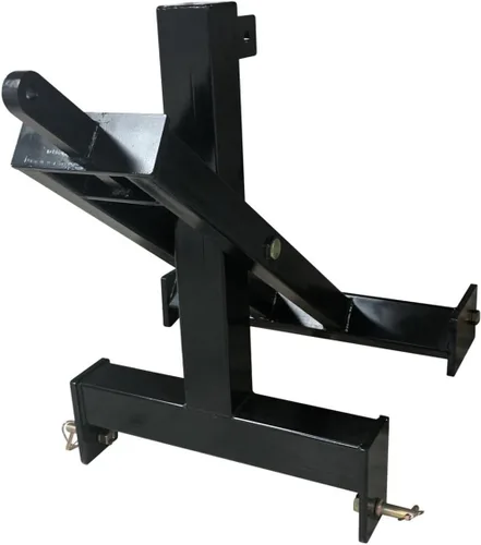 Vista 7 de Titan Attachments Elevador de tijera de 3 puntos para tractores de categoría 1, elevación de manipulación de materiales para elevar, bajar