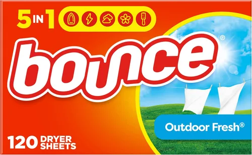 Vista 11 de Bounce - Hojas suavizantes de ropa con aroma fresco al aire libre, 240