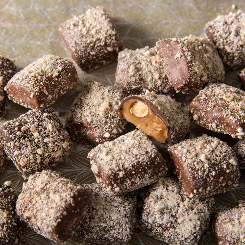 Vista 5 de Almendra Toffee Pequeños Bite-size, Gluten Free, Kosher Dairy, All Natural