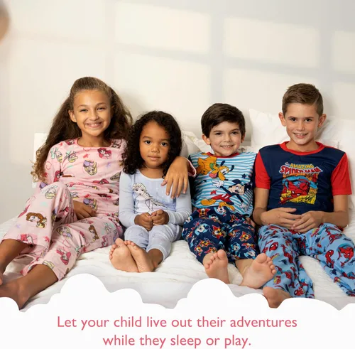 Vista 2 de Disney - Pijamas de algodón ajustados para niña de Frozen