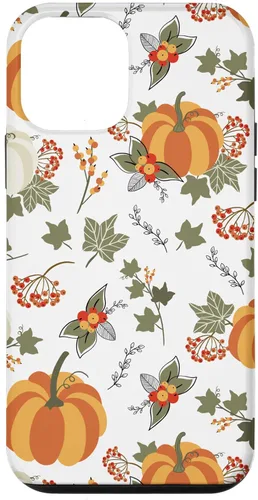 Vista 15 de Fall Leaves Autumn Pumpkin Pattern Autumn Vibes Color Case for iPhone 17