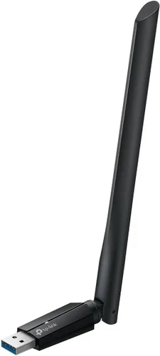 Vista 8 de TP-Link Adaptador de WiFi USB AC600 para PC (Archer T2U PLUS) - Adaptador de red inalámbrica para escritorio con 2.4GHz, antena de doble banda