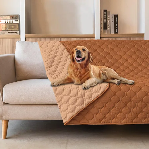 Vista 103 de gogobunny Manta para mascotas 3 veces más resistente, impermeable y a prueba de arañazos; protector de muebles reversible para perros y gatos, funda