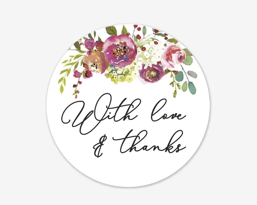 Vista 4 de Pegatinas de boda con texto en inglés "Cheers", para fiestas de compromiso, bodas y despedidas de soltera (#379-013)