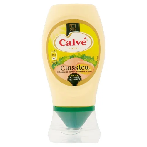 Vista 2 de Calvé: Mayonesa italiana "Classica" 8,45 onzas líquidas (8.5 fl oz) paquete (paquete de 4) [importación italiana]