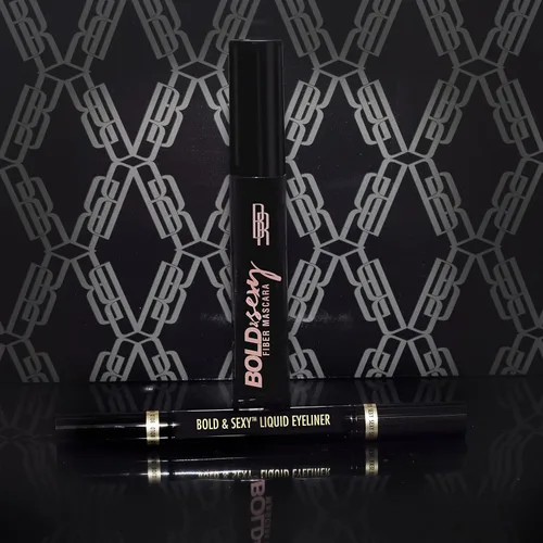 Vista 5 de Black Radiance Máscara de fibra Bold & Sexy Negro