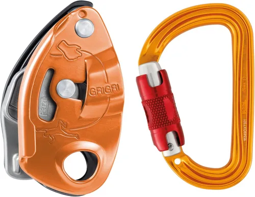Vista 6 de PETZL GRIGRI Dispositivo de Aseguramiento - Dispositivo de Aseguramiento con Bloqueo Asistido por Leva para Escalada Deportiva, Tradicional