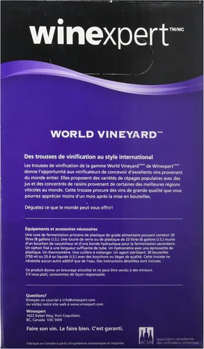 Vista 3 de Strange Brew Trinity - Kit de ingredientes para vino de 8 litros, 1, negro, violeta, rojo