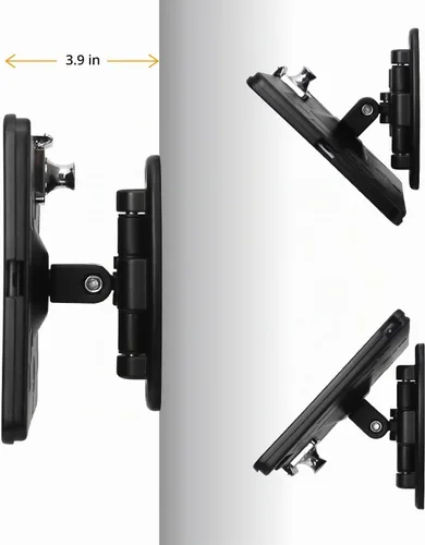Vista 5 de Soporte de pared con pliegue y bloqueo antirrobo para iPad 10.2