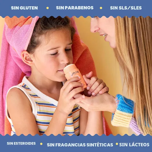 Vista 6 de Tubby Todd Deo Stick, desodorante infantil para pieles sensibles