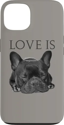 Vista 7 de Funda para iPhone 16 Bulldog Francés para teléfono Frenchie Mom Dad Dog Pet Love Case