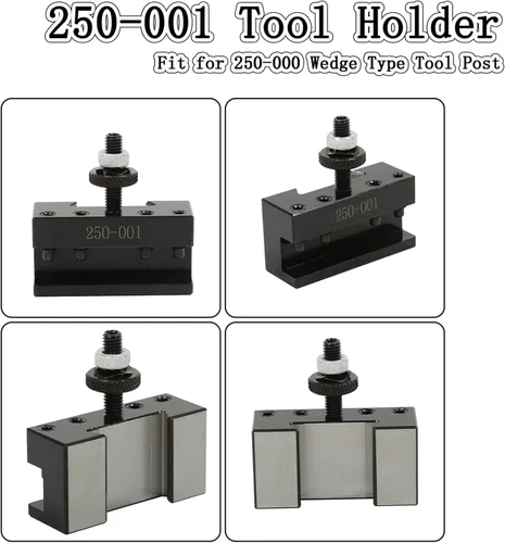 Vista 6 de findmall OXA 1 soporte de poste de herramienta de torno de cambio rápido y orientación 250-001 apto para torno