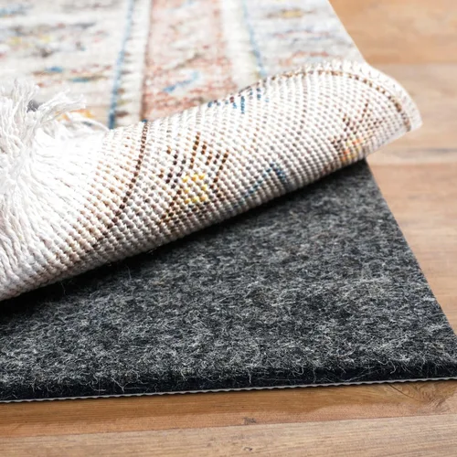 Vista 8 de BAGAIL - Almohadillas de fieltro y goma natural de 1/8 pulgadas de grosor, 2.5 x 9.5 pies, agarre antideslizante para alfombra, mantiene