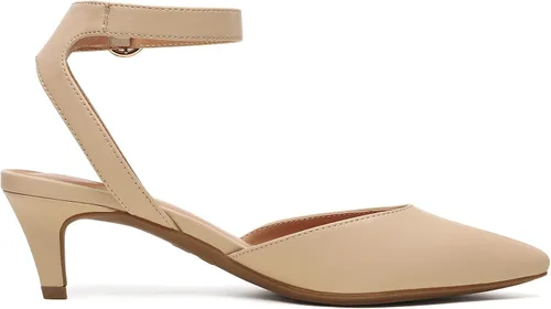 Vista 2 de DREAM PAIRS - Zapatos de tacones bajos para mujer, con punta cerrada, para vestido de boda