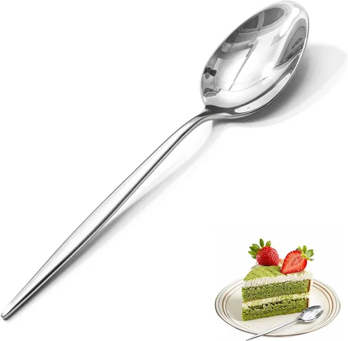 Vista 11 de KINGSTONE Juego de cucharas de cena de 12 piezas, 8.2 pulgadas de acero